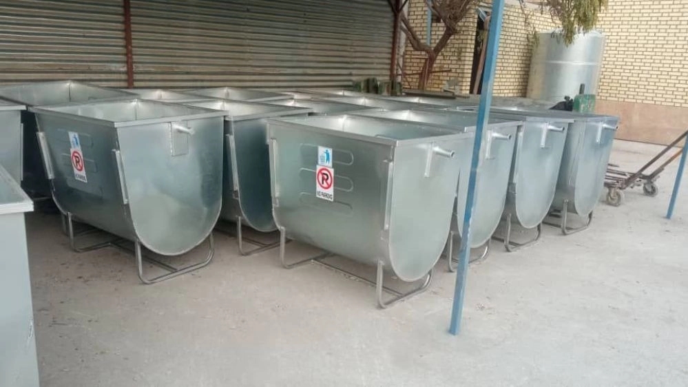Manufacturer of mechanized trash can and urban waste tank in Mallard, Tehran