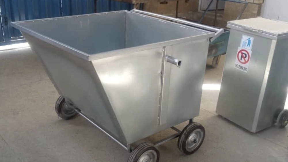 گاری زباله 770 لیتری