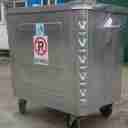 Production and sale of large mechanized metal iron trash cans in Salar Sanat Mallard, Tehran