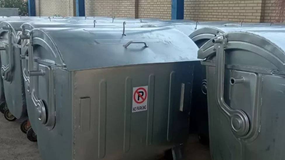 مخزن زباله گالوانیزه