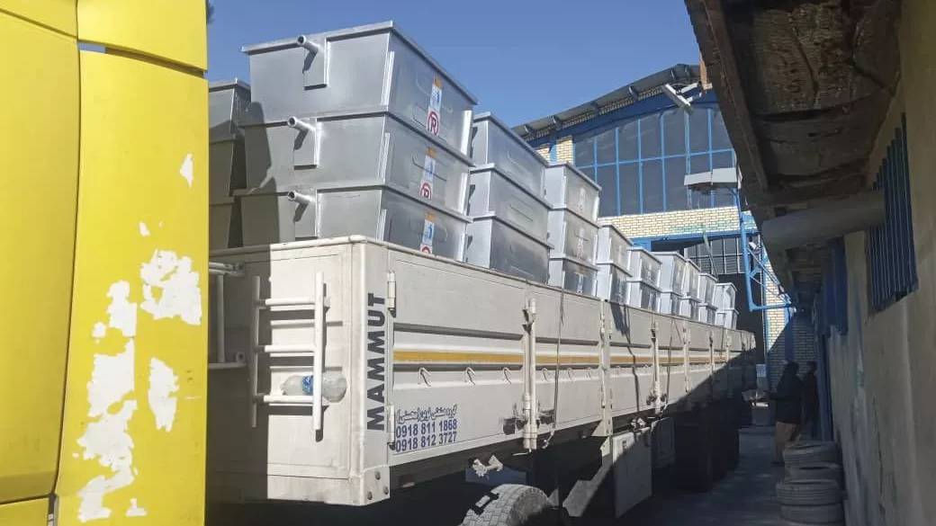 تولید کننده مخزن مکانیزه ۶۶۰ ،۷۷۰،۱۱۰۰ لیتری