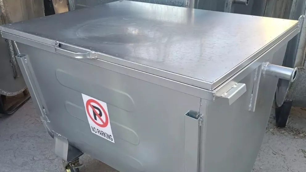 The role of galvanized urban garbage can The role of galvanized urban garbage can